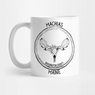 Machias Maine Moose Mug